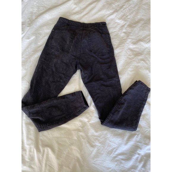 Pilcro and the Letterpress By Anthropologie High Rise Skinny Pants Gray Size 26 - Picture 3 of 16